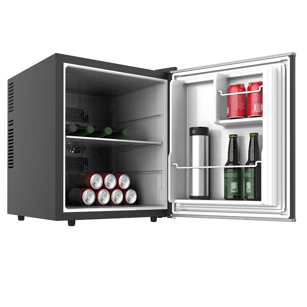 Cecotec MiniBar GrandCooler 10000 Silent Black, 46L, Clase A+, Termoeléctrico, Silencioso, Auto Defrost