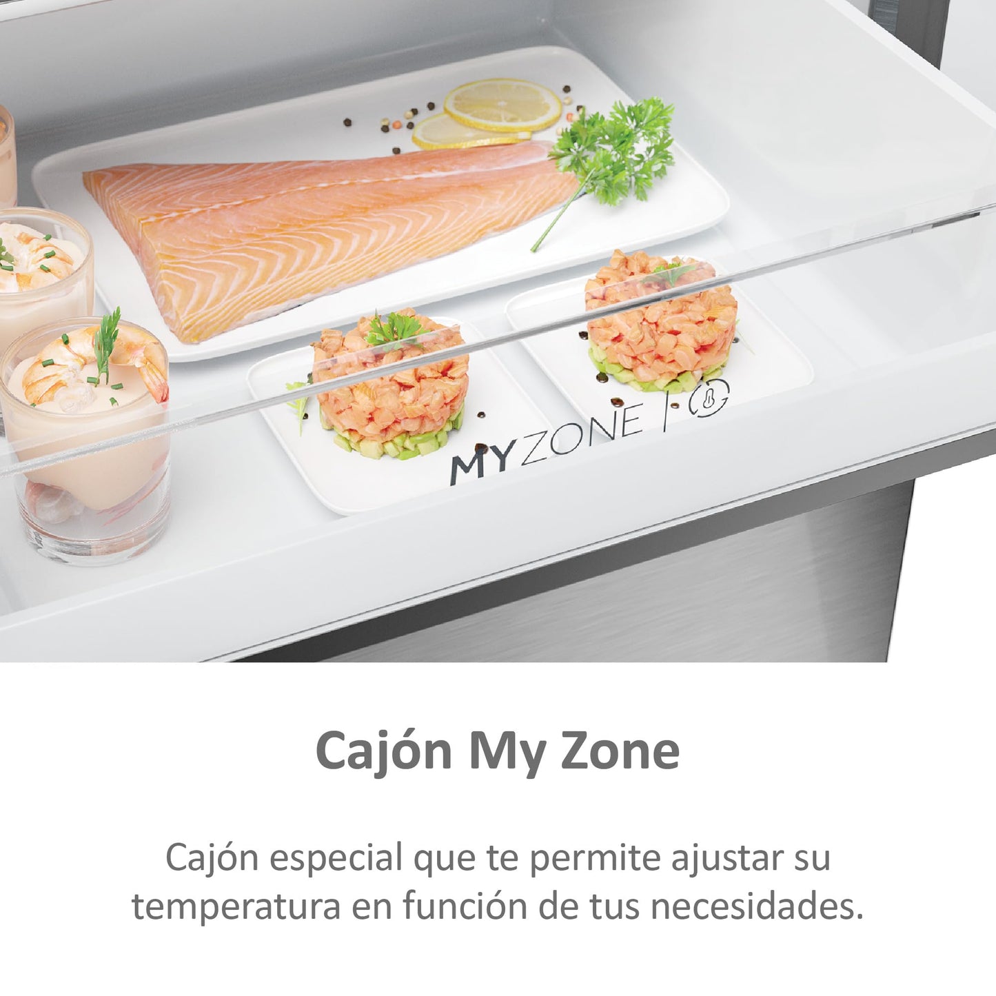 Haier 3D 60 Series 5 HTW5618CNMG - Frigorífico Combi, Cajones Direct Access, Circular AirFlow, WIFI, Tecnología ABT, Motor Inverter, My Zone, Humidity Zone, TotalNoFrost, An 60cm, 360L, Luz LED, Inox