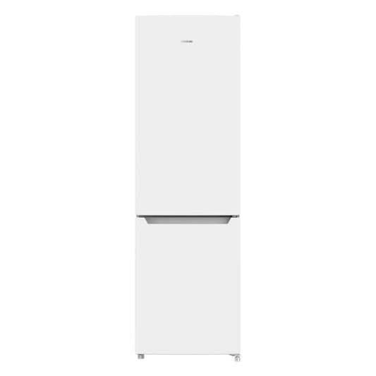 Cecotec Frigorífico Combi 2 Puertas Bolero CoolMarket Combi 250 White D. 250 L, Altura 181 cm y 55 cm de Ancho, Bajo Consumo, Sistema Multi Air Flow, Total No frost y 2 Cajones