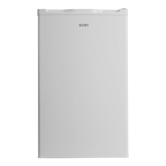 SVAN Frigorífico Refrigerador Blanco SR85501EC. Capacidad 102 Litros, Puerta Reversible, Bajo Nivel Sonoro, Eficiencia Energética Clase E