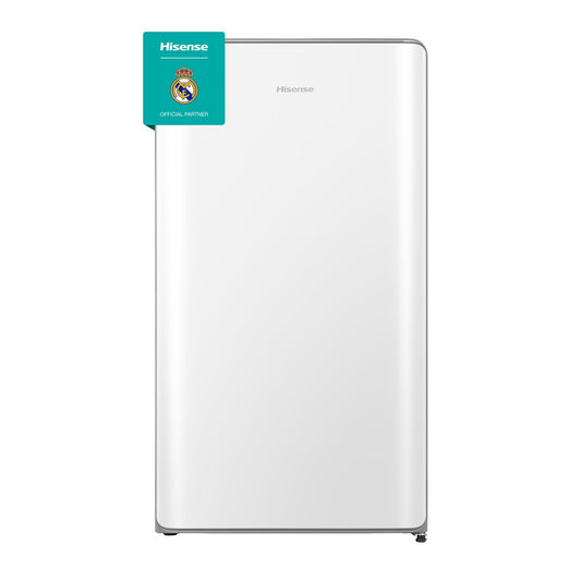 Hisense MUR48082E- Frigorífico Una Puerta, Table Top, Congelador, Class E, Capacidad 82L con 87 cm Alto, Congelador Freeze Zone, Cajón frutas y verduras, Silencioso 36 dBA, Color Blanco