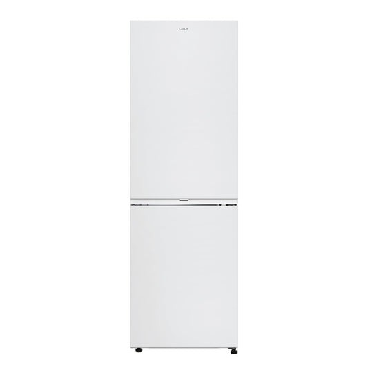 Candy Fresco 300 CNCQ2T618EW Frigorífico Combi, Capacidad 355L, Total No Frost Circle+, Cajón Verdulero, Control Electrónico de temperatura, 60x185cm, Iluminación LED, Puerta Reversible 38DB, Blanco