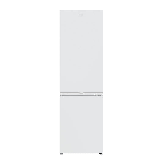 Candy City Fresco 300 CNCQ2T518EW, Frigorífico Combi, 280L, Ancho 55cm, Altura 182cm, Total No Frost Circle+, Cajón Verdulero, Control Interno Digital, Iluminación LED, Puerta Reversible, 37DB, Blanco