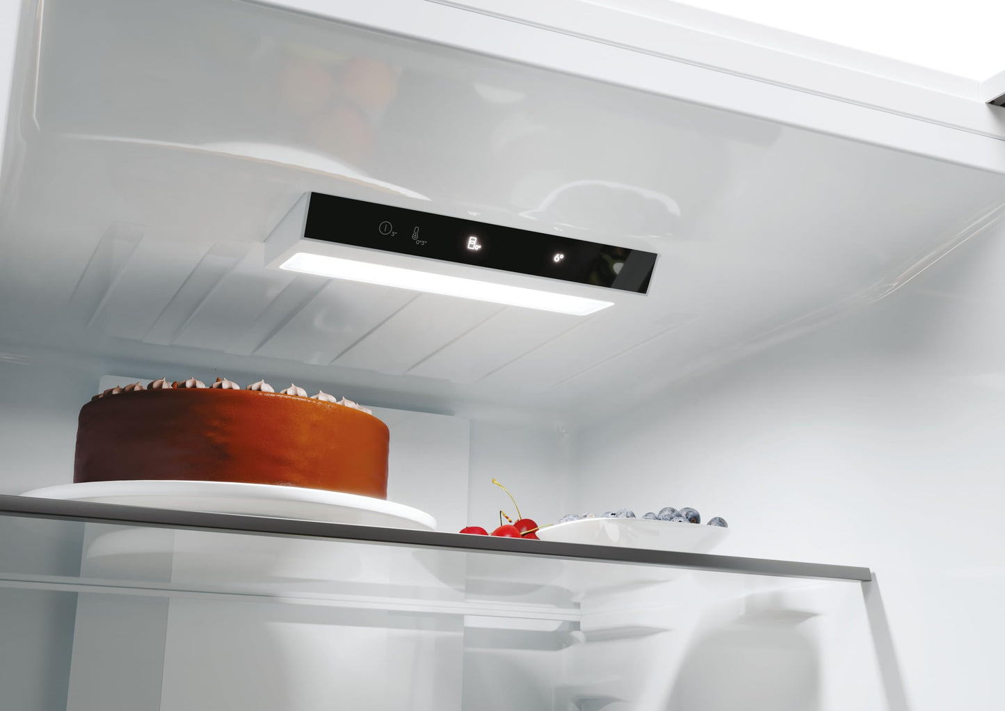 Candy Fresco 300 CNCQ2T618EW Frigorífico Combi, Capacidad 355L, Total No Frost Circle+, Cajón Verdulero, Control Electrónico de temperatura, 60x185cm, Iluminación LED, Puerta Reversible 38DB, Blanco